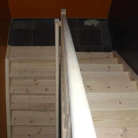 Escalier sur mesure, réalisation 5, photo 3 sur 4